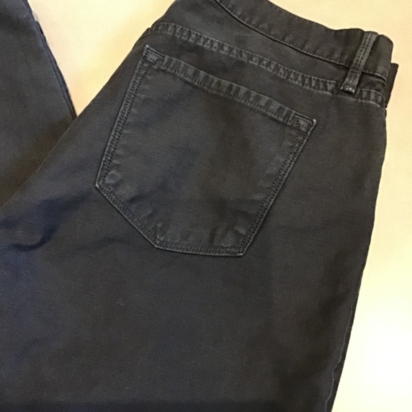 Frame Denim Le Garcon Washed Black Boyfriend Jean - Picture 4 of 6